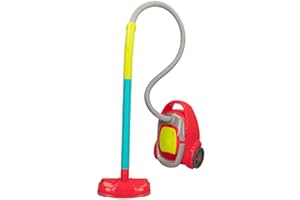 COLORBABY Play, Aspiradora de juguete eléctrica con sonido y succión, Electrodomésticos de juguete, juguetes para niños, Kit de limpieza, juguetes del hogar (46897)