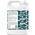 Faith In Nature Natural Fragrance Free Shampoo, Sensitive, Vegan and Cruelty Free, No SLS or Parabens, For All Hair Type, 5L Refill Pack
