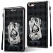 Produktbild iPhone 6S Hülle, iPhone 6 Hülle, SpiritSun Ledertasche Schutzhülle für Apple iPhone 6 / 6S (4.7 Zoll) Mode Gemalt Muster Tasche Case im BookStyle Design mit Standfunktion und Kredit Kartenfächer - Poker