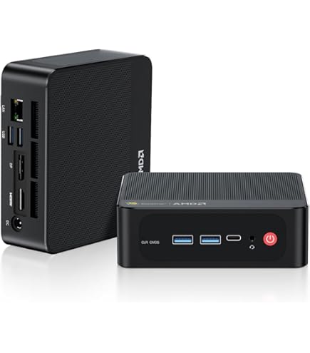 Beelink GTR4 AMD Ryzen 9 4900H; Mini PC 32GB DDR4 RAM 500GB