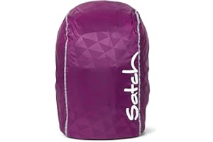 ‎SATCH satch Regenschutz für Schulrucksäcke, wasserdicht und schmutzabweisend mit Reflektoren