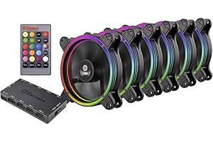 Enermax T.B. RGB Ventola da 120mm, illuminazione LED RGB, UCTBRGB12-BP6 Confezione da 6 unità