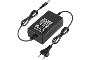 HOUHUI 12V 3A Netzteil Adapter,Netzadapter Transformator,AC 100-240V~50/60hz bis DC 12V 3 Amp 36W Stromversorgung für LED Streifen,Kamera,LCD Monitor,Steckdose Adapter - DC Stecker 5,5 * 2,5/2,1mm