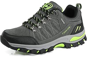 WOWEI Scarpe da Escursionismo Arrampicata Sportive All'aperto Traspiranti Trekking Sneakers da Donna Uomo 36-45 EU