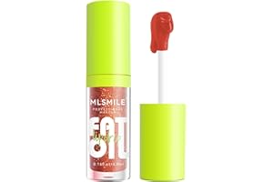 XINYUNXIN Idratante Lip Oil Smooth Idratante Gloss Lip Oil Glow Olio grasso non appiccicoso a lunga durata nutriente Lip Drip Lucido Vegano Lucido Rossetto Colorato Lucido Rossetto con Testa Grande (#6)