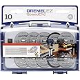 Dremel 690 EZ SpeedClic Cutting Wheels Set - Accessory Kit with 10 Rotary Tool Cutting Discs and Mandrel