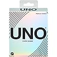 Mattel Games UNO Platinum Edition, versione platino del gioco di carte più iconico, per serate in famiglia e tra amici, carte