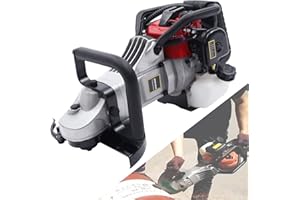 CHIMHOON Benzynowa piła do betonu, przecinarka do fug, przecinarka do betonu, 1200 W, 32,6 CC, dwusuwowa, spalinowa Power Bruzdownica szczelinowa 8500 obr./min, frezarka ścienna, maks. średnica tarczy 230 mm