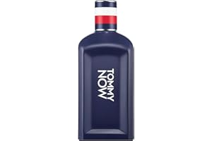 Tommy Hilfiger TOMMY NOW woda toaletowa 100 ml – perfumy męskie – drzewny i pikantny zapach – nuty cytrusowe – niebieska butelka szklana