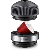 Wacaco Nanopresso NS adapt&ouml;r&uuml;, Nanopresso taşınabilir espresso makinesi i&ccedil;in aksesuar, NS kaps&uuml;lleri ile uyumlu, seyahat, kam
