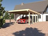 Flachdach-Carport AVUS XXX – 4,40 x 9,00 m