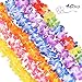 Produktbild SUPRBIRD 40 Stück Blumenketten Hawaii Hawaiikette Halskette Lei Hula Girlande für Strand Thema Party