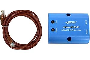 EPEVER eBox-BLE-01—RS485 to Bluetooth Adapter MPPT Solar Charge Controller Communication Wireless Monitoring by Android/IOS Mobile Phone APP(eBox-BLE-01)
