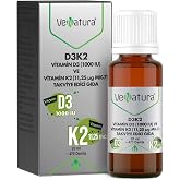 VeNatura Vitamin D3 K2 (11.25 MG) Damla 20 ml P03761