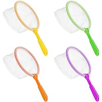 2Pcs Retino Telescopico per Bambini Estensibile Retino per Farfalle Rete da Pesca Farfalla Telescopica per Catturare Insetti Attività in Giardino All' aperto