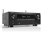 Denon AVR-S970H 7.2-Kanal AV-Receiver, HiFi Verstärker mit Dolby Atmos, DTS:X, 6 HDMI Eingängen und 2 Ausgängen, 8K HDMI, Blu
