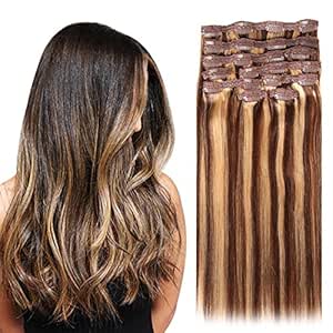 Buy C130 16 4 27 Moda Mode Clip In Hair Extensions Remy Human