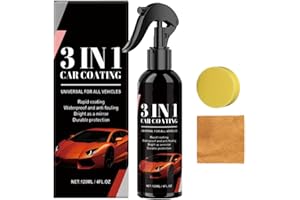 XINTIANWANG Curvefit Spray Anti-Rayures pour Voiture 3 en 1-2025 Spray Anti-Rayures - Verre Liquide, Curve Fit Spray Nano Anti Rayures, Réparation Rayures Carrosserie, Brillance & Protection Longue Durée (1PCS)