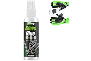 Allony 120 ML Gants de Gardien Adhesive Spray, Goalkeeper Gloves Grip Spray, Gant de Gardien de But Spray Adhérent, Améliorer Gants de Gardien L'adhérence