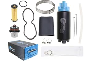 HFP QFS OEM In-Tank Fuel Pump Replacement for Harley Davidson Sportster 1200, Sportster 883, Forty-Eight, Iron 1200, Iron 883, Seventy-Two, XR1200 XL1200 XL883, 2007-2019, OEM 75305-07A