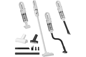 COCCKO Aspiradora sin Cable, 6000PA Aspirador Vertical,Inalámbrica Aspirador Vertical,Diseño Antienredos,Escoba Aspirador sin Cable,Filtro HEPA, para Suelo/Alfombra/Pelos de Animales