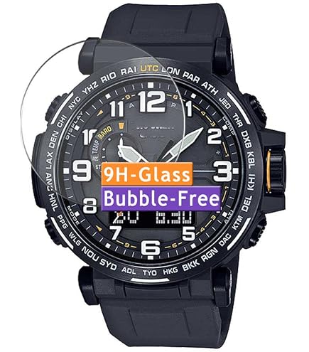 3er Pack Panzerglas Für CASIO PRO TREK PRW-2500 Serie – 9H Härte, Kratzfester Display-Schutz