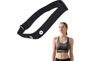 atnayo Heart Rate Chest Strap, Adjustable Soft Replacement Chest Strap
