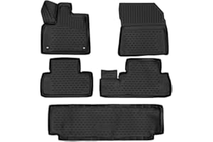 Element maty gumowe 3D, dywaniki podłogowe Toyota Proace City Verso 2019-5 szt.