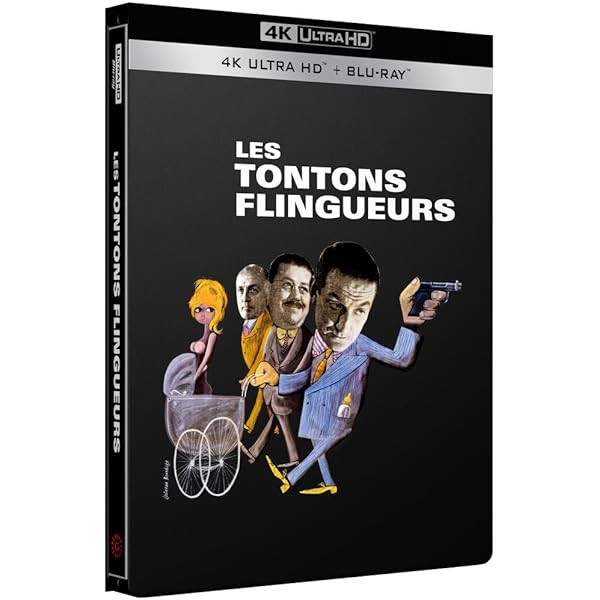 その他 Les Tontons Flingueurs [Blu-ray] Les Tontons flingueurs [Édition Limitée SteelBook 4K Ultra