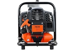 Fuxtec Pompa d'Acqua a Benzina FX-WP152 con 15.000 l di Portata e Max. prevalenza 35 m Pompa da Giardino