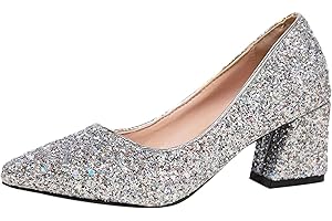 FULIDNGZG Scarpe Decolte Donna Tacco Medio, Sexy Cerimonia Pelle Tacchi Tacco Basso Pianta Larga Casual Decollete Sposa con Tacco Scarpe Cerimonia Chiusi Davanti Comodi Scarpe Tacco Eleganti