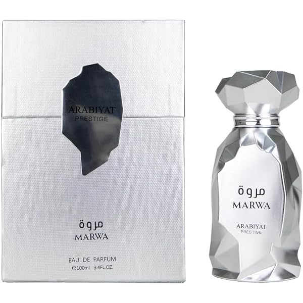 Arabiyat Prestige Marwa Eau de Parfum, 100ml, Silver For Men