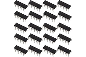 Bridgold 20pcs CD4017 Decimal Counter with Ten decoded outputs Pulse Distributor