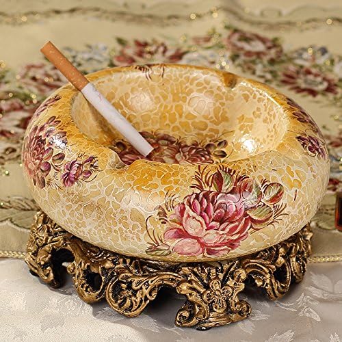 GOUQIN Ashtray Creative Classics ashtrays Applicable to the ornament of the living room coffee Table Household items