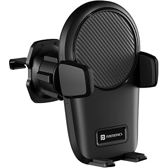 Portronics Clamp Z Car Phone Holder Stand with 360 Degr...
