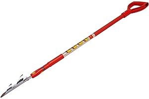 WOLF GARTEN Wolf-Garten 73ADD002650 IW-F Estirpatore, Rosso, 15.7x24.5x104.5 cm