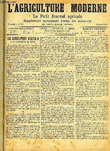 L'AGRICULTURE MODERNE N° 427 - Les associations d'élevage et le commerce du bétail ; Préparation des aliments du bétail, Broyeurs de Tubercules ; Causerie vétérinaire, La gaire du cheval ; Informations agricoles ; Renseignements départementaux ; Concour en ligne L'AGRICULTURE MODERNE N° 427 - Les associations d'élevage et le commerce du bétail ; Préparation des aliments du bétail, Broyeurs de Tubercules ; Causerie vétérinaire, La gaire du cheval ; Informations agricoles ; Renseignements départementaux ; Concour en ligne