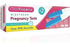 QLV Early Pregnancy Test Strips | Ultra Early Detection | Over 99% Accuracy | Clear First Response | Easy At-Home Tests | Quick Results