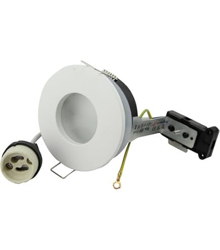 Faretto LED IP54 Impermeabile GU10 Per Bagno Turco E Doccia - Incasso 70mm, Senza Lampada - Foto 3