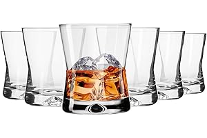 ‎KROSNO KROSNO Szklanki do Whisky | Zestaw 6 szt. | 290 ML | Kolekcja X-Line | Idealne do Domu, Restauracji i na Przyjęcie | Można Myć w Zmywarce