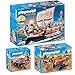 Produktbild PLAYMOBIL® History 3er Set 5388 5390 5392 Ägypter mit Feuerballiste + Römische Galeere + Legionär mit Balliste