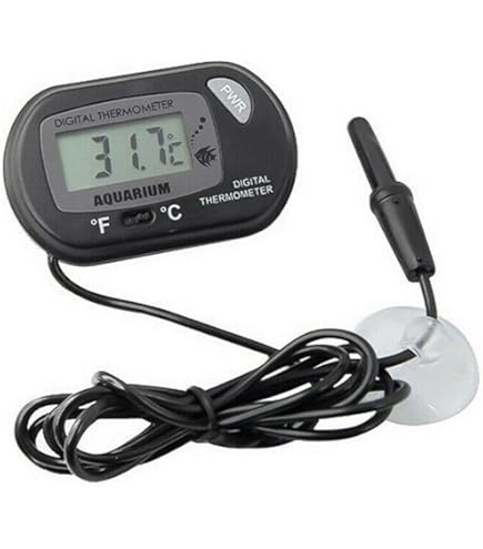 Thermomètre Numérique Avec Sonde 1m - Mesure -50°C à +110°C - Pour Réfrigérateur, Congélateur, Aquarium, Cuisine