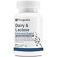 Trexgenics Dairy & Lactose INTOLERENCE Support 9X Dairy Digest Enzyme Complex for Lactose, Dairy Fat, Protein and Carbs Digestion (60 Veg. Capsules) (Pack of 1)