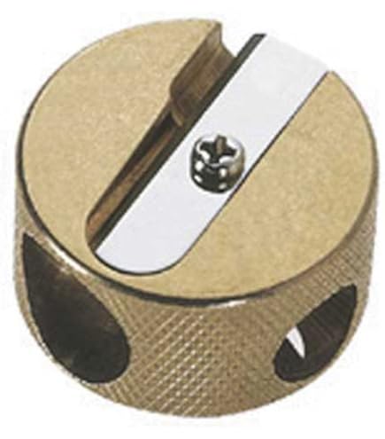 Taille-crayon Double Trou En Laiton Wedge - Fabriqué En Allemagne Par Möbius & Ruppert - Haute Qualité, Solide