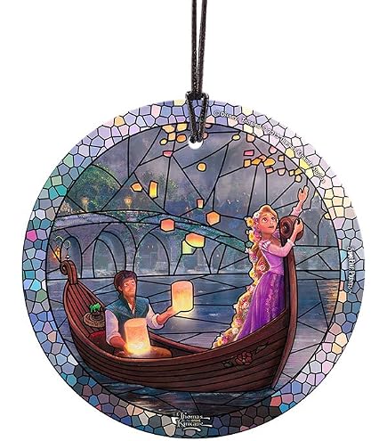 KEYCHIN Rapunzel Taschenspiegel – Prinzessin Motiv Mit Inspirierendem Spruch, Kompakt Für Unterwegs