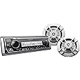 KENWOOD PKG-MR3321BT Marine Audio Receiver Speaker Package KMR-D332BT & KFC-1613MRW