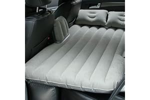 Sinbide Colchón de Aire SUV para Coche, Colchón Inflable con Bomba, Cama de Aire Móvil, Colchón de Aire Más Grueso, para Viajes, Camping, Al Aire Libre