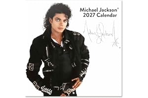 Grupo Erik Michael Jackson Wall Calendar 2027 UK - Music Gifts, Merch