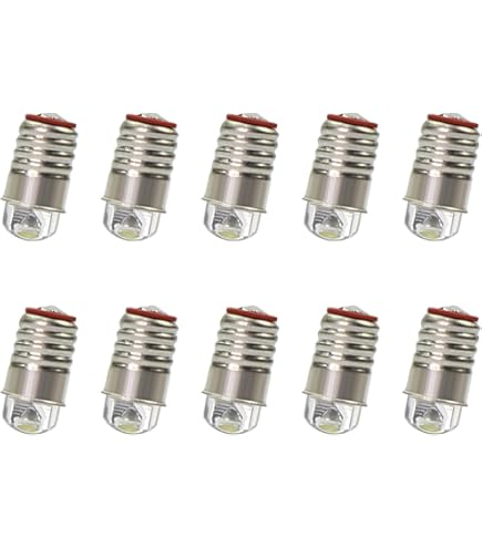 10 X 208 12v 5w MES E10 Screw In Bulb - Foto 3