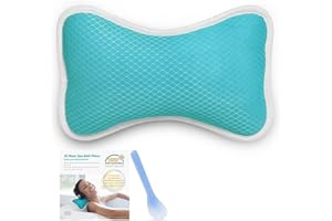 Bath Pillow, Cuscino di bagno, CoastaCloud Home Spa Bath Pillow, Collo e sostegno per la schiena, Inizio Hot Tub Spa Pillow-Blu